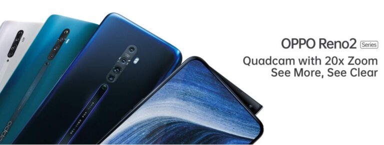 OPPO Reno 2 Series announced less than 6 months after the last one. 20x Hybrid Zoom with Quad Camera