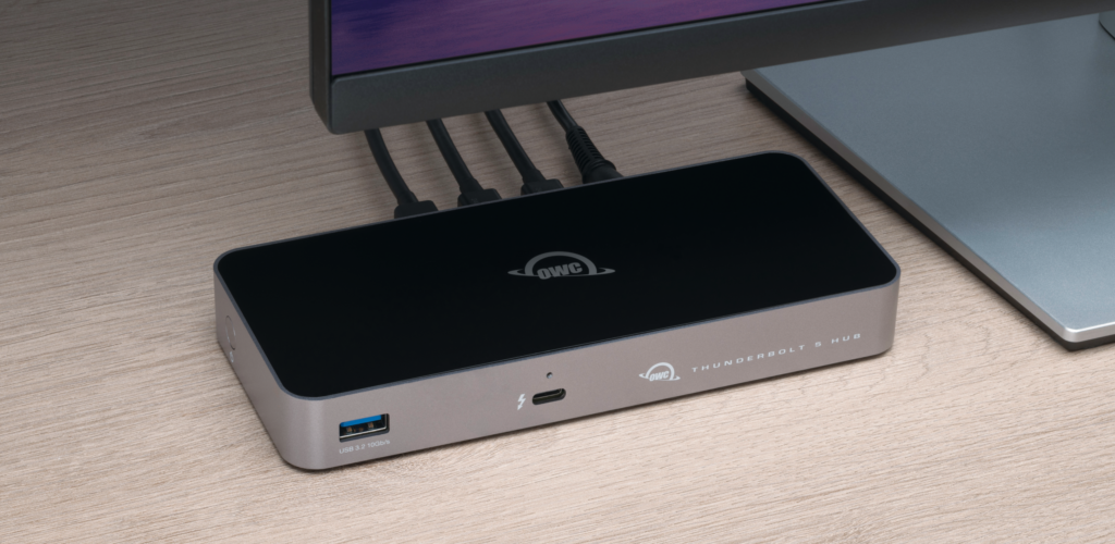 OWC thunderbolt 5 hub desk 1024x500 1