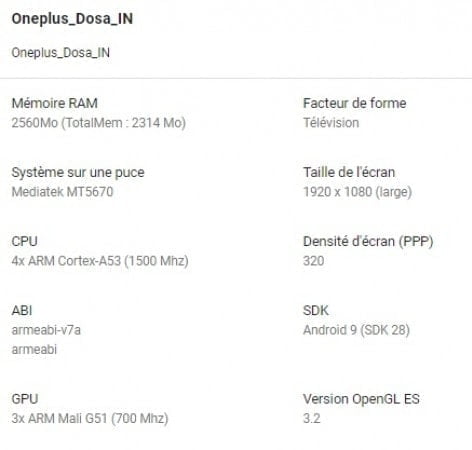 OnePlus TV will feature a 55-inch QLED display, MediaTek MT5670 SoC and 3GB RAM 2 OnePlus TV 2