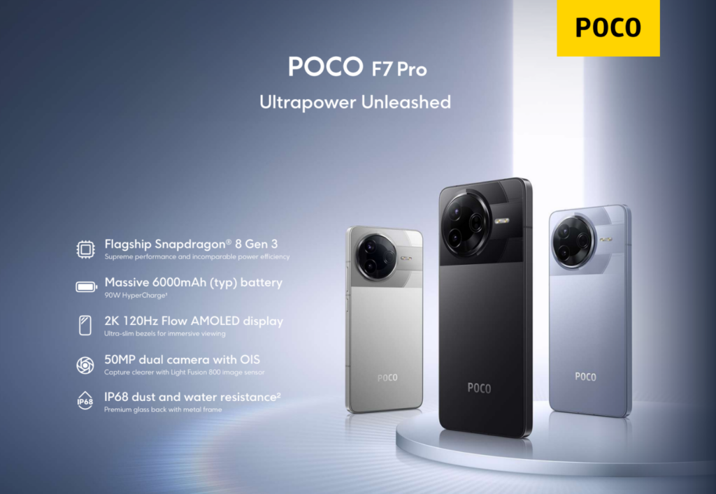 POCO F7 Ultra & Pro Launch with Flagship Performance at Accessible Prices 3 POCO F7 Pro 1024x707 1