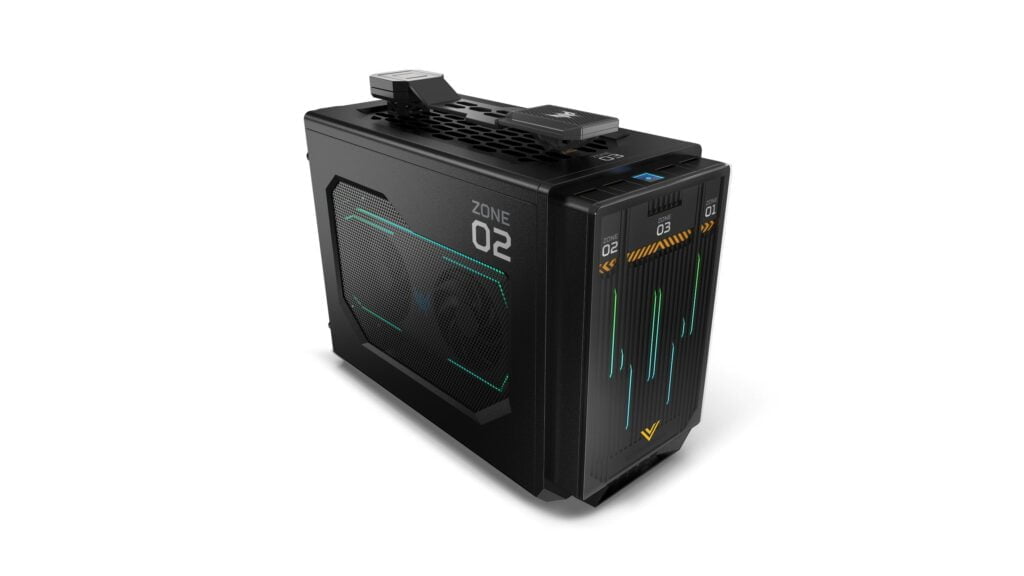 Acer Predator Orion X Desktop with Upgradable Components & Curved Gaming Monitors Announced - next@acer 2023 2 PREDATOR ORION X POX 950 POX 650 02 1024x576 1