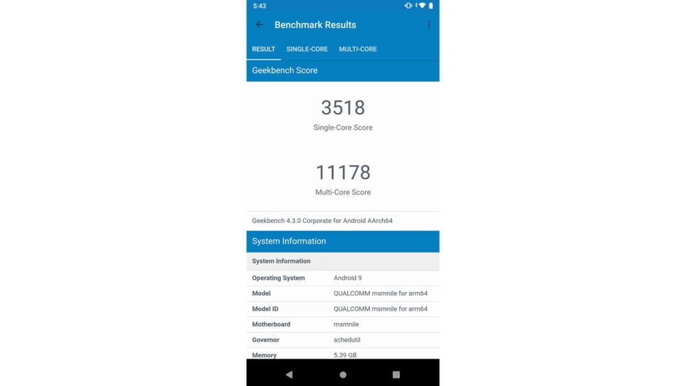 Qualcomm SD855 RD Geekbench 1080p 1000x563 1