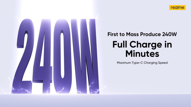 Realme GT Neo 5 is confirmed to have 240W and the fastest charging on the market. Global launch this year.