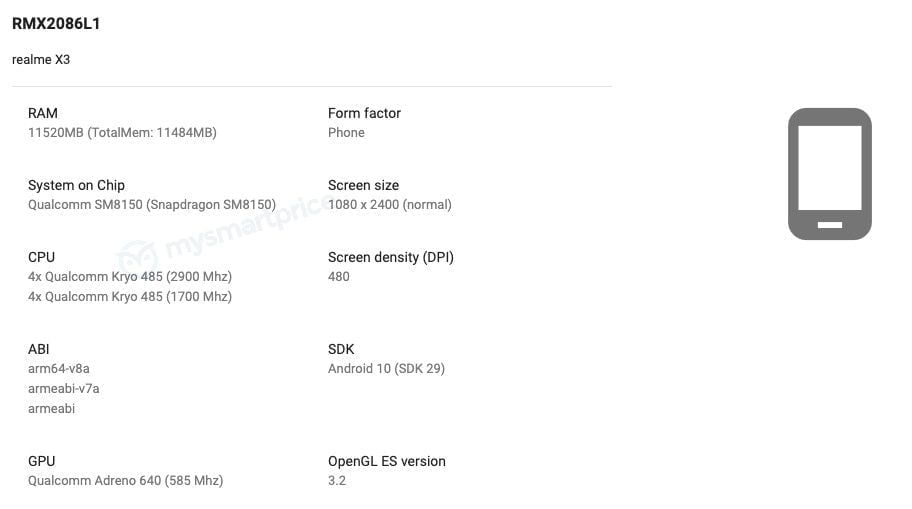 Realme RMX2086
