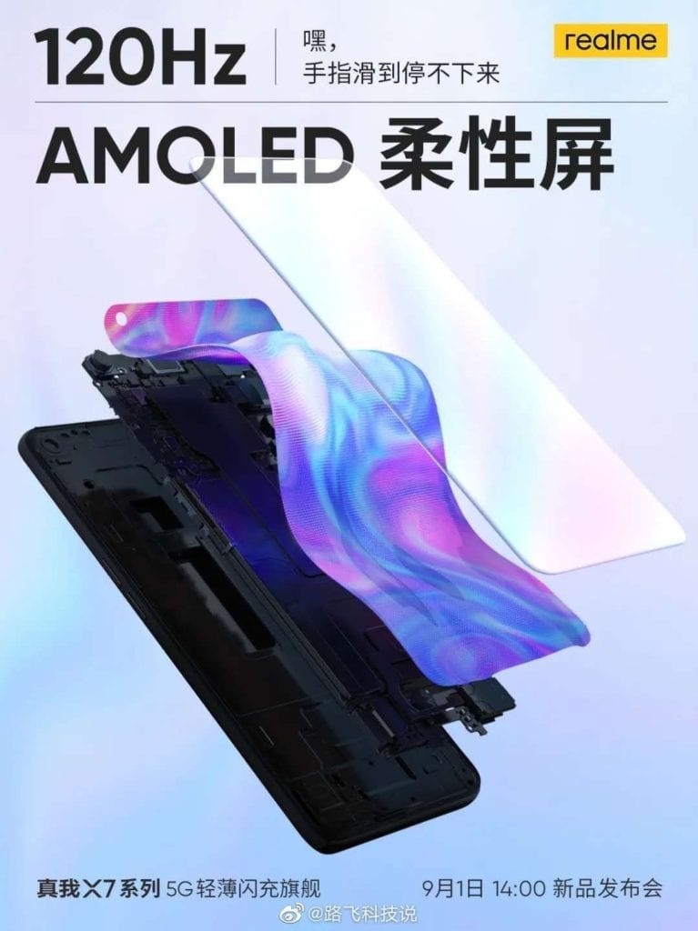 Realme X7 & Realme X7 Pro with 120Hz AMOLED & 5G to arrive on September 1 – Will this be the first Mediatek Dimensity 800U phone? 2 Realme X7 series poster 2 767x1024 1