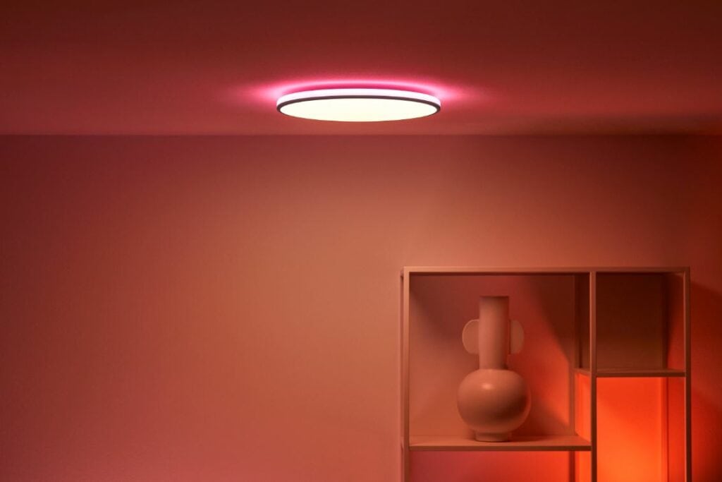 New WiZ Smart Lighting Products Launched Including Ceiling Lights, Light Bars and WiZ Portable Button 4 Rune Ceiling Lamp 1 1024x683 1
