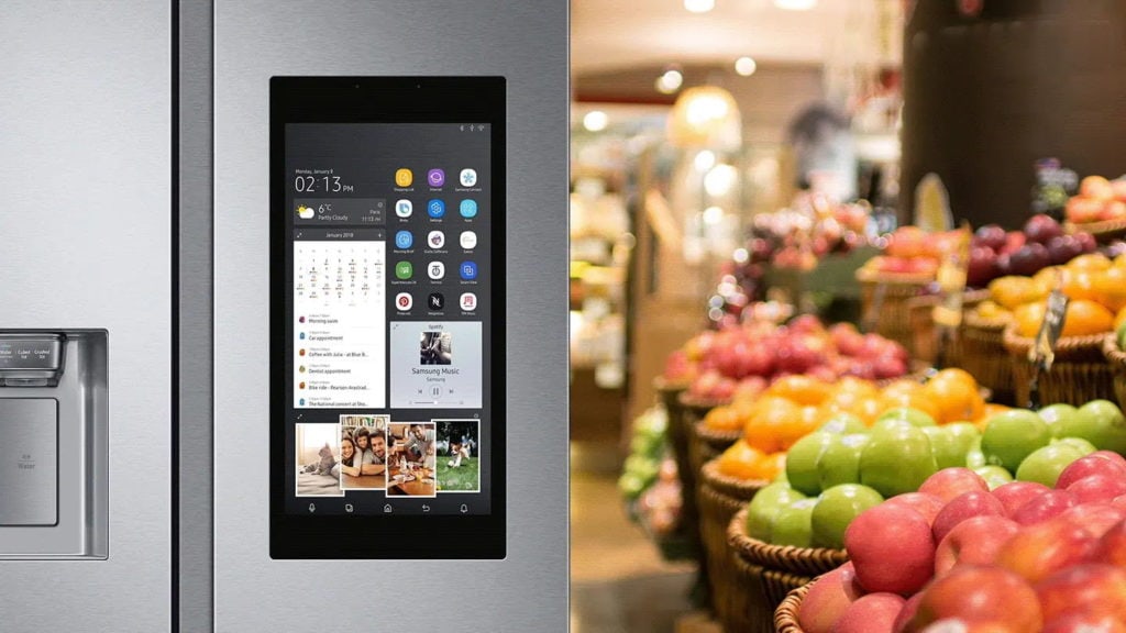 Must-Have Smart House Appliances for Your First Home 3 Samsung smart fridge uk feature american stylejpg 1024x576 1