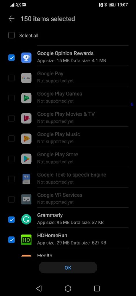 Huawei P40 Pro Google Mobile Services & Apps Guide – What works and what doesn't. 11 Screenshot 20200403 130716 com.hicloud.android.clone 472x1024 1