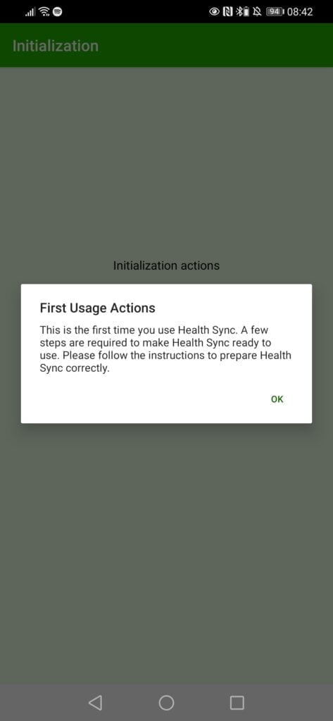 How to sync your activities from Huawei Health to Strava – For Huawei Watch GT series, Honor Watch and Honor / Huawei band 9 Screenshot 20210428 084203 nl.appyhapps.healthsync 473x1024 1