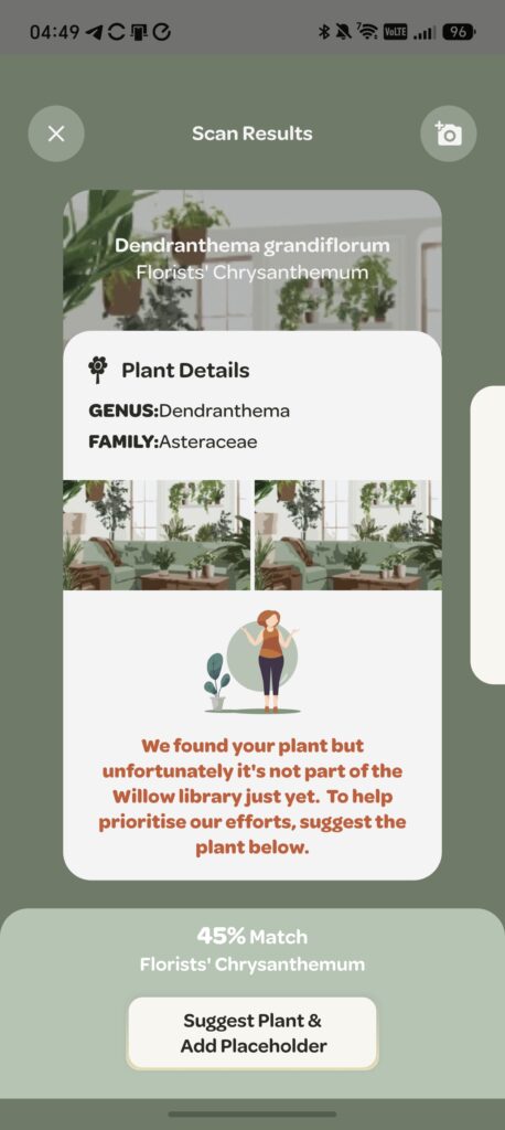 Willow Smart Plant Sensor Review - Interactive Plant Monitor 7 Screenshot 20260729 044906 com willow app MainActivity