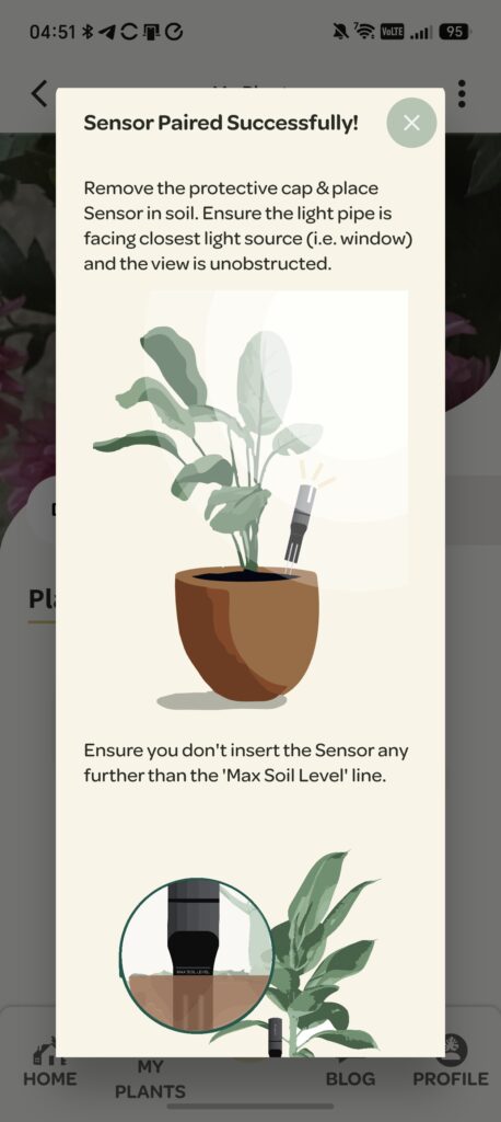 Willow Smart Plant Sensor Review - Interactive Plant Monitor 12 Screenshot 20260729 045152 com willow app MainActivity