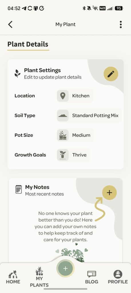 Willow Smart Plant Sensor Review - Interactive Plant Monitor 14 Screenshot 20260729 045215 com willow app MainActivity