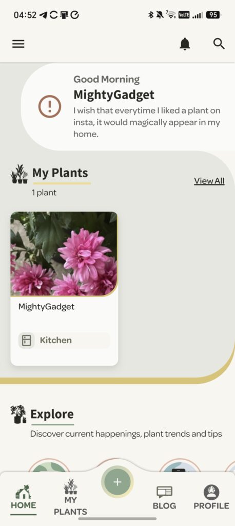 Willow Smart Plant Sensor Review - Interactive Plant Monitor 16 Screenshot 20260729 045246 com willow app MainActivity