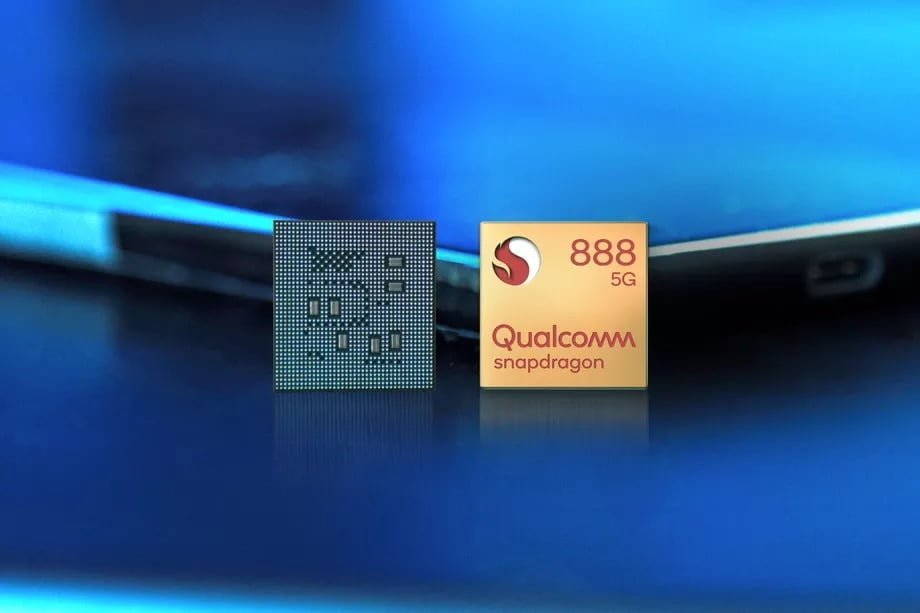 Snapdragon 888 Front Chip in Studio 1 .0