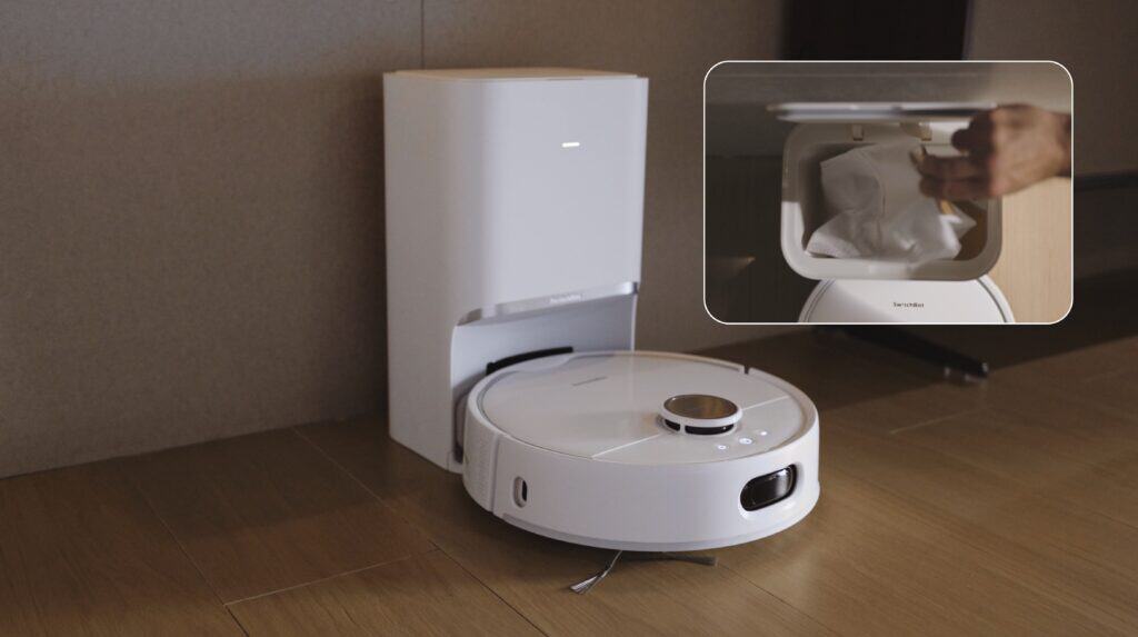 SwitchBot S10 Floor Cleaning Robot Auto Empty Station 1024x573 1