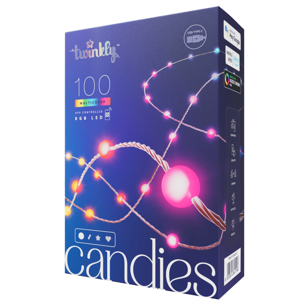 Twinkly Unveils Candies - HD Smart Christmas Tree String Lights in Four Shapes 3 TWKP100RGB T Packaging 2023 1 5 1024x1024 1