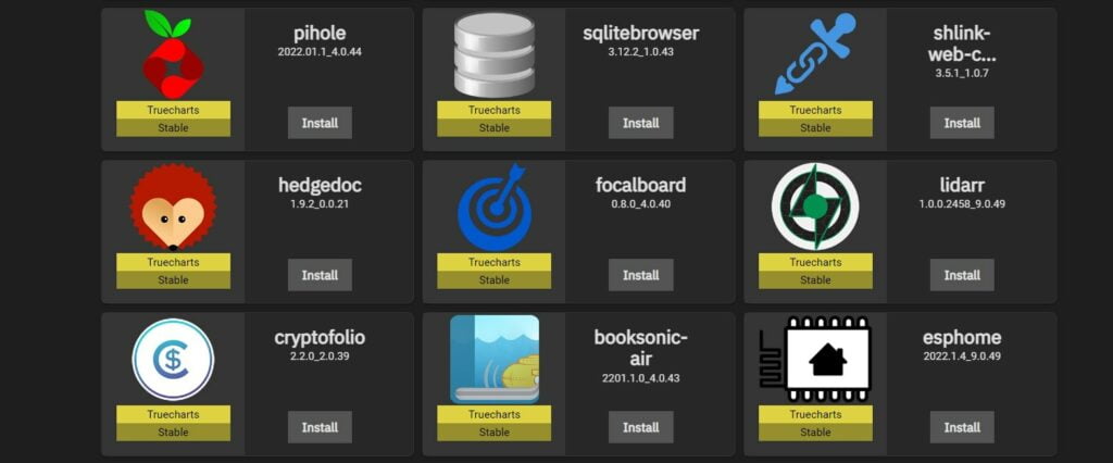 Exploring Alternatives to Synology: Your Comprehensive Guide 2 TrueNasScale TrueCharts 1024x426 1