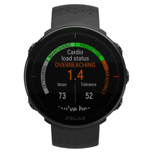 Vantage M front black Cardio load Over