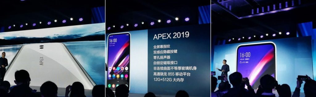 Vivo Apex 2019 has glass body, no ports, buttons and used a magnetic charger 2 VivoApex 1024x314 1