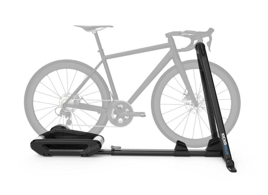 Wahoo KICKRROLLR WFBKTR9B DriveSide withBike 1024x745 1