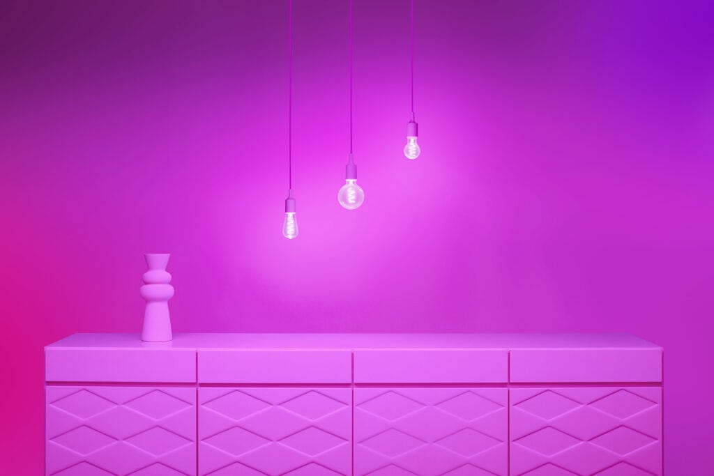 WiZ Smart Lighting Launches New Neon Flex Strip, Filament Bulbs and Panel Lights 3 WiZ Colour Filament 2 1024x683 1