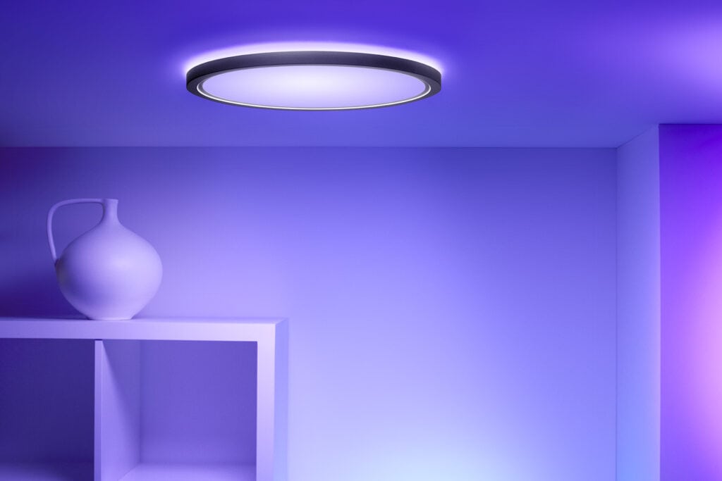 WiZ Smart Lighting Launches New Neon Flex Strip, Filament Bulbs and Panel Lights 4 WiZ SuperSlim black 1024x683 1
