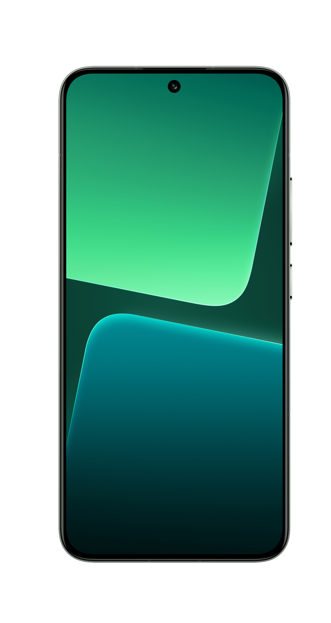 Xiaomi 13 Pro launched in the UK, priced at £1,099 – MWC 2023 6 Xiaomi 13 Green Front with wallpaper