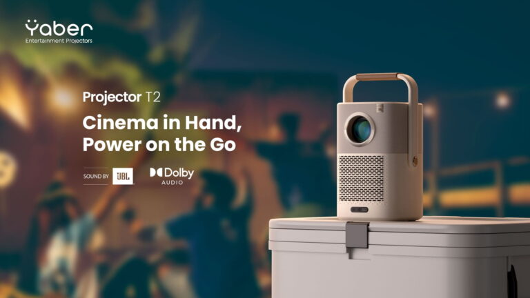 Yaber Launches Portable Projector T2/T2 Plus with JBL Sound and Native 1080P Resolution