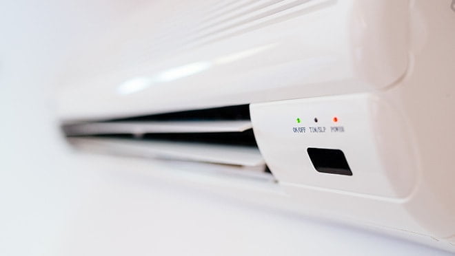 air conditioner close up full width product