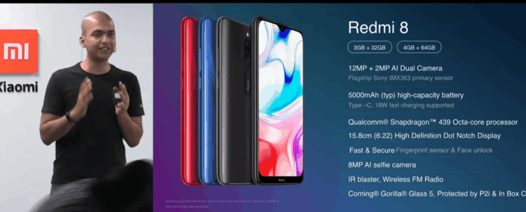 Xiaomi Redmi 8 announced with Snapdragon 439, 5000 mAh battery, & dual-camera 12 Xiaomi Redmi 8 announced with Snapdragon 439, 5000 mAh battery, & dual-camera