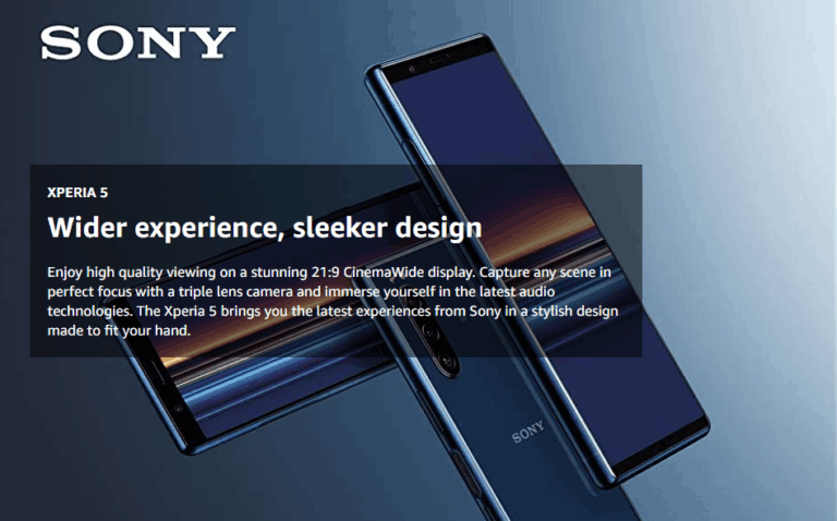 Sony Xperia 5 now available in the UK for £699 including WF-1000XM3 True Wireless Noise Cancelling Headphones 45 Sony Xperia 5 now available in the UK for £699 including WF-1000XM3 True Wireless Noise Cancelling Headphones