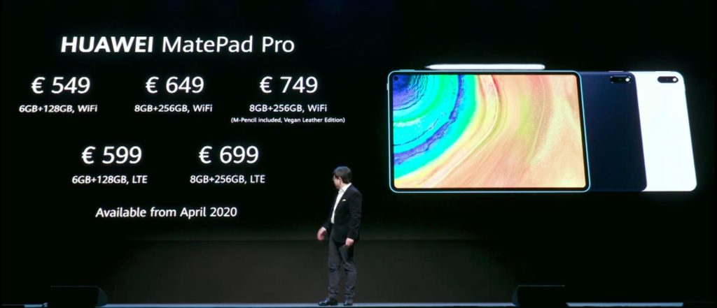 Huawei MatePad Pro 5G is a rare flagship grade Android tablet to compete with Samsung Galaxy Tab S6 4 chrome blg6KWWlWj 1024x441 1