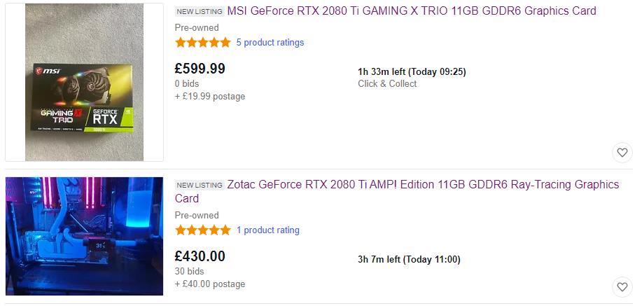Cheap Nvidia GeForce RTX 2080 Ti Cards get listed on eBay with RTX 3080 & RTX 3070 upgrade hype 4 chrome pcRlYq0P2L