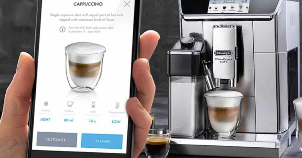 Kitchens finally get some smart home love 2 delonghi primadonna 1