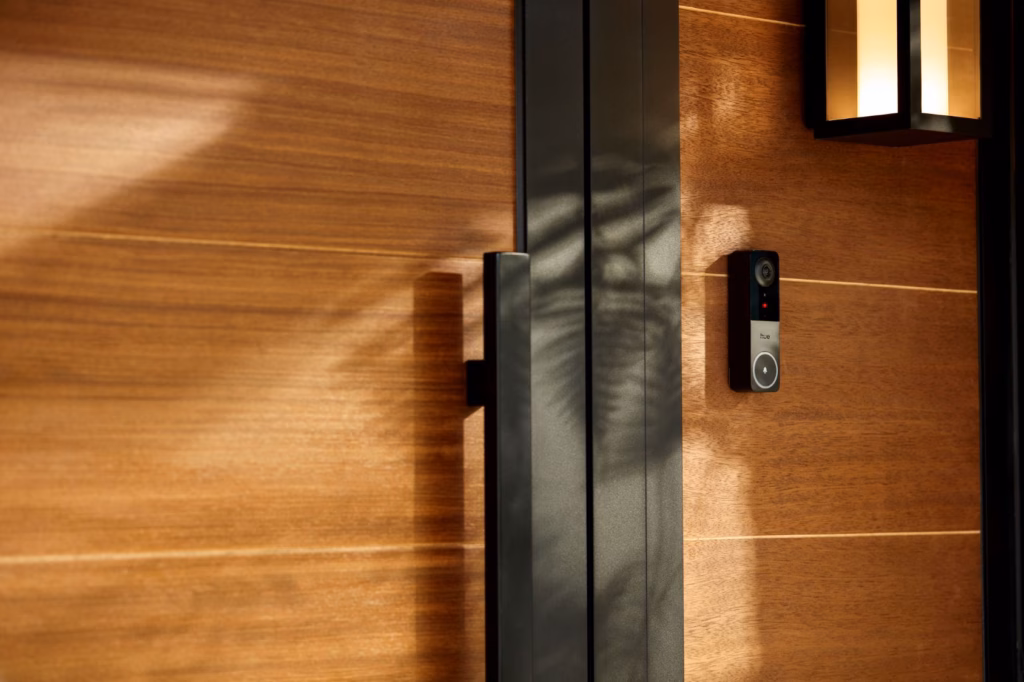 Philips Hue Expands Smart Lighting Ecosystem with Essential Range and Enhanced Security Features 9 hue secure video doorbell 1 1024x682 1