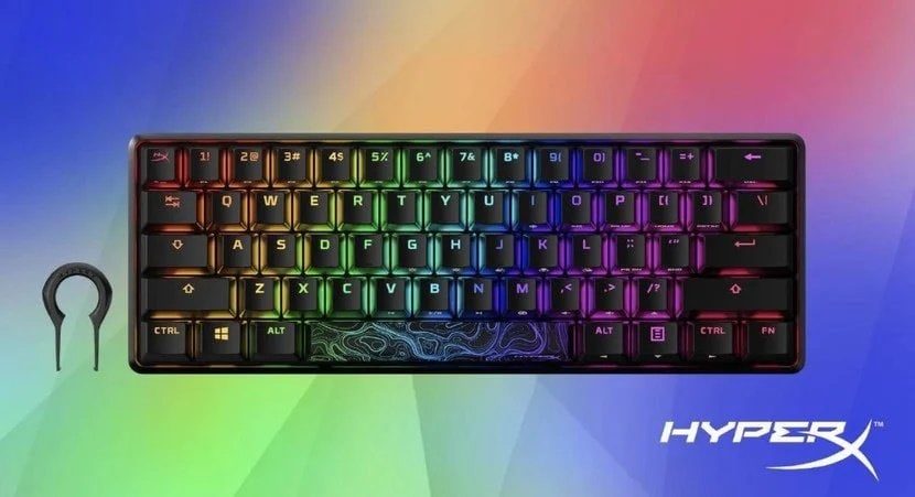 HyperX @ CES - HyperX Alloy Origins 60% with red switches & UK availability of Pulsefire Haste Gaming Mouse, Cloud II & Cloud Revolver headsets 2 hyperx alloy origins 60