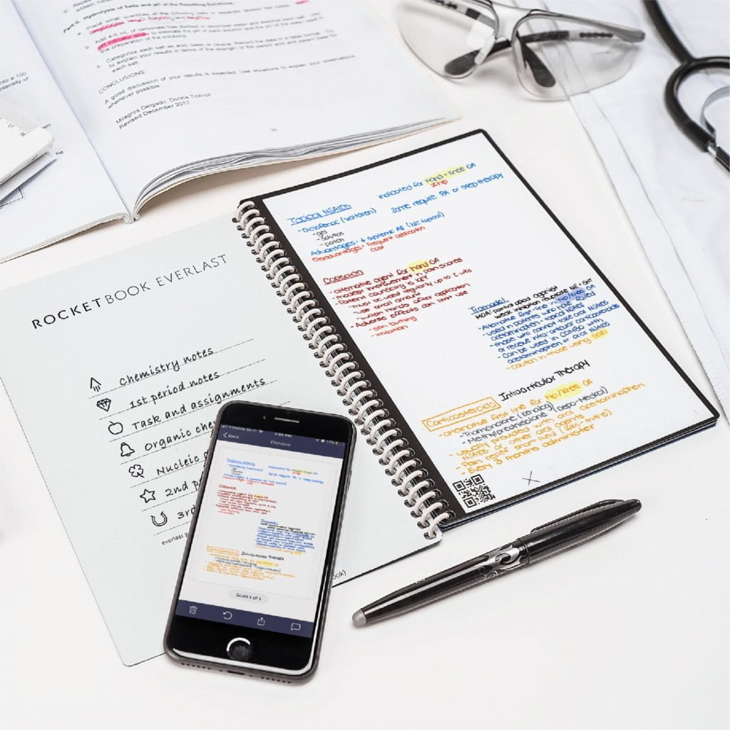 rocketbook core smart reusable notebook cloud notebook rocketbook core notebook 13640587935816 2000x 1024x1024 1