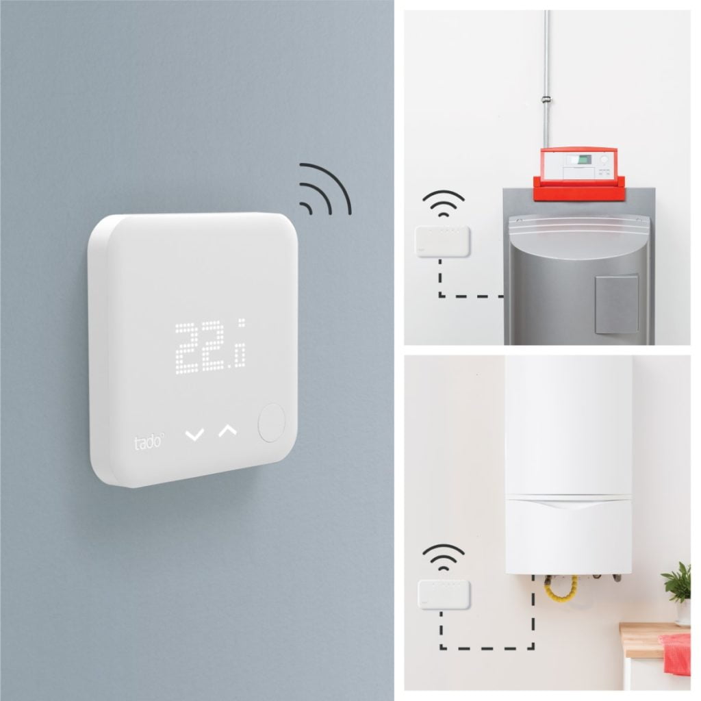 Tado V3+ Starter Kit & Wireless Temperature Sensor Launched – More accurate room temperature readings and control 2 tado° Smart Thermostat Starter Kit V3 wireless lifestyle 1 1024x1024 1
