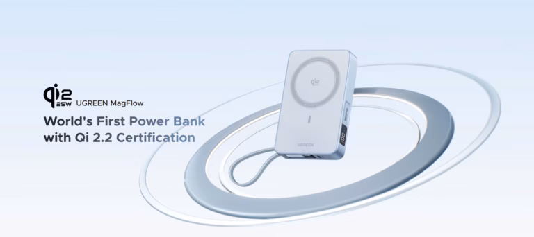 Ugreen Launches World’s First Qi 2.2-Certified Power Bank: MagFlow 25W Sets New Wireless Charging BenchmaSrk