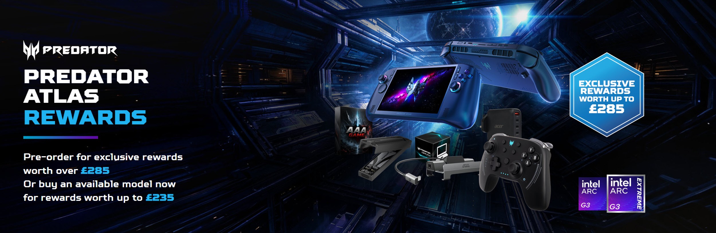 Acer Predator Atlas 8 handheld gaming PC goes on sale in the UK for £1,299.99, with Atlas 7 now on pre-order 1 Acer Predator 8