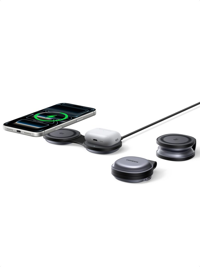 UGREEN Launches MagFlow Charging Range With Liquid-Cooled Magnetic Power Bank 7 MagFlow 2 in 1 Foldable Magneti 2 768x1024 1