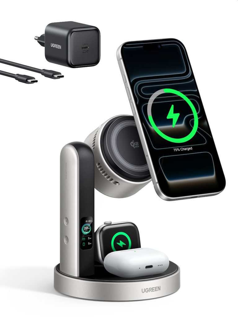 UGREEN Launches MagFlow Charging Range With Liquid-Cooled Magnetic Power Bank 4 MagFlow Pro 3 in 1 Magnetic 768x1024 2