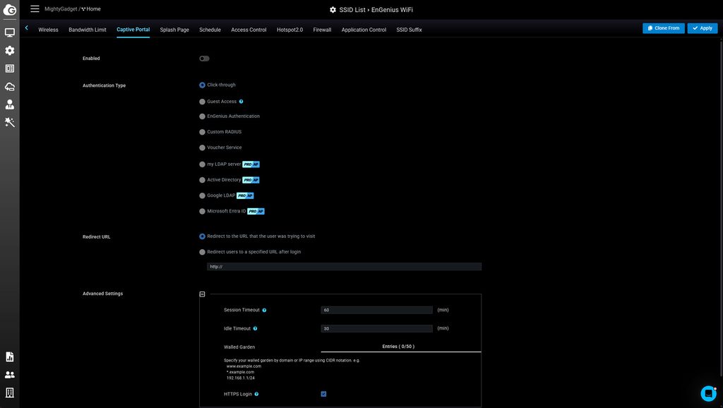 EnGenius ECW515 Access Point Review 11 EnGenius ECW515 UI Screenshot 0382