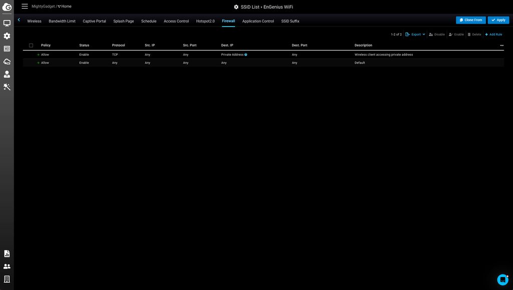 EnGenius ECW515 Access Point Review 12 EnGenius ECW515 UI Screenshot 0383