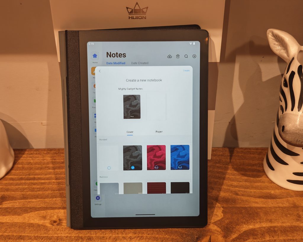Huion Note E Notebook / Android Tablet Review - Affordable e-paper-like tablet 9 Huion Note E051941