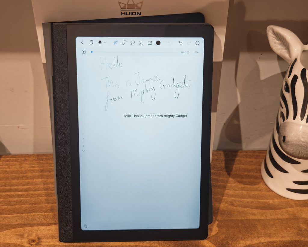 Huion Note E Notebook / Android Tablet Review - Affordable e-paper-like tablet 7 Huion Note E052207